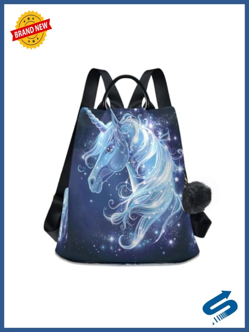 Anti Theft Backpack Purse Polyester Fits 14in Laptop Travel Daypack